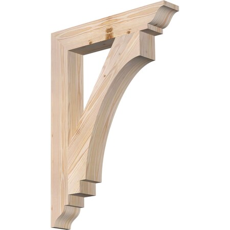 Ekena Millwork Imperial Traditional Smooth Bracket, Douglas Fir, 3 1/2"W x 22"D x 30"H BKT04X22X30IMP01SDF